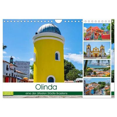 Olinda - eine der ältesten StädteRecifes (Wandkalender 2027 DIN A4 quer), CALVENDO Monatskalender