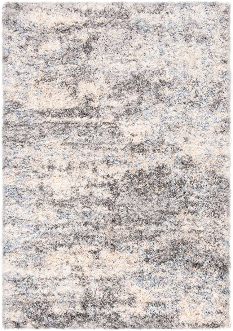 Etta Avenue Caius Area Rug Neautral/Blue Rectangle 99 x 160 cm