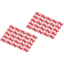 Digitus Farbclips für Patchkabel - Rot