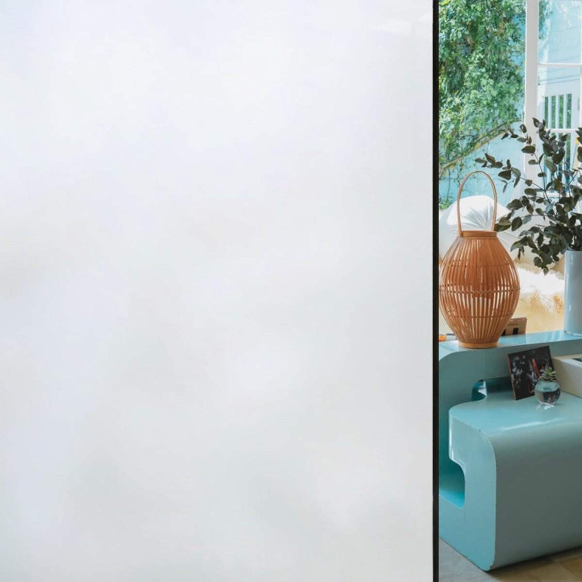 Isolerende Raamfolie Melkglas Privacy & Warmtewerend – Zelfklevend en Herbruikbaar