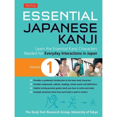 Essential Japanese Kanji Volume 1, Taschenbuch von Kanji Research Group, Tuttle Publishing, 978-4-8053-1340-4