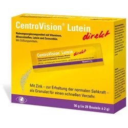 CENTROVISION Lutein direkt Granulat 28 St