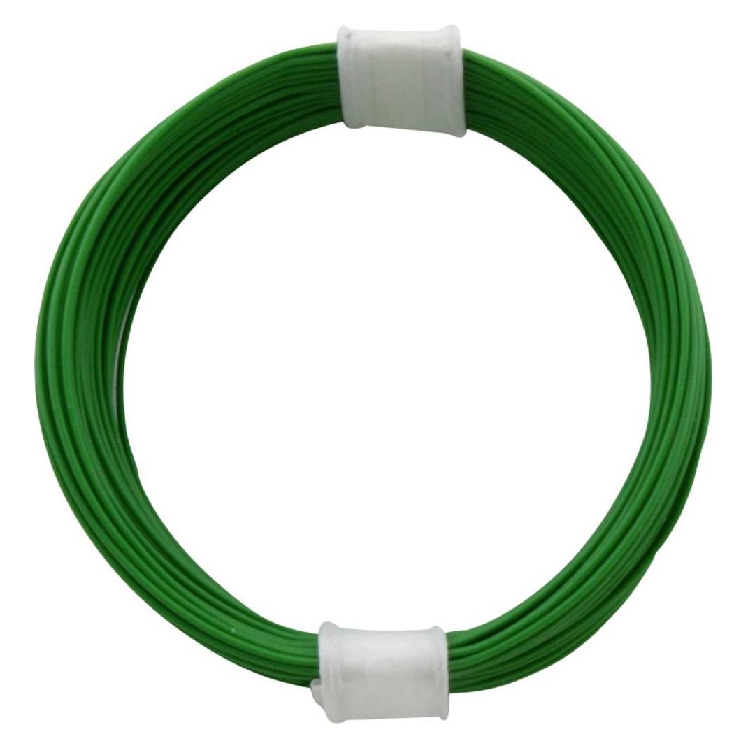 Donau Kupfer-Litze 10m Grün Extra Dünn (10 m) (110-4)