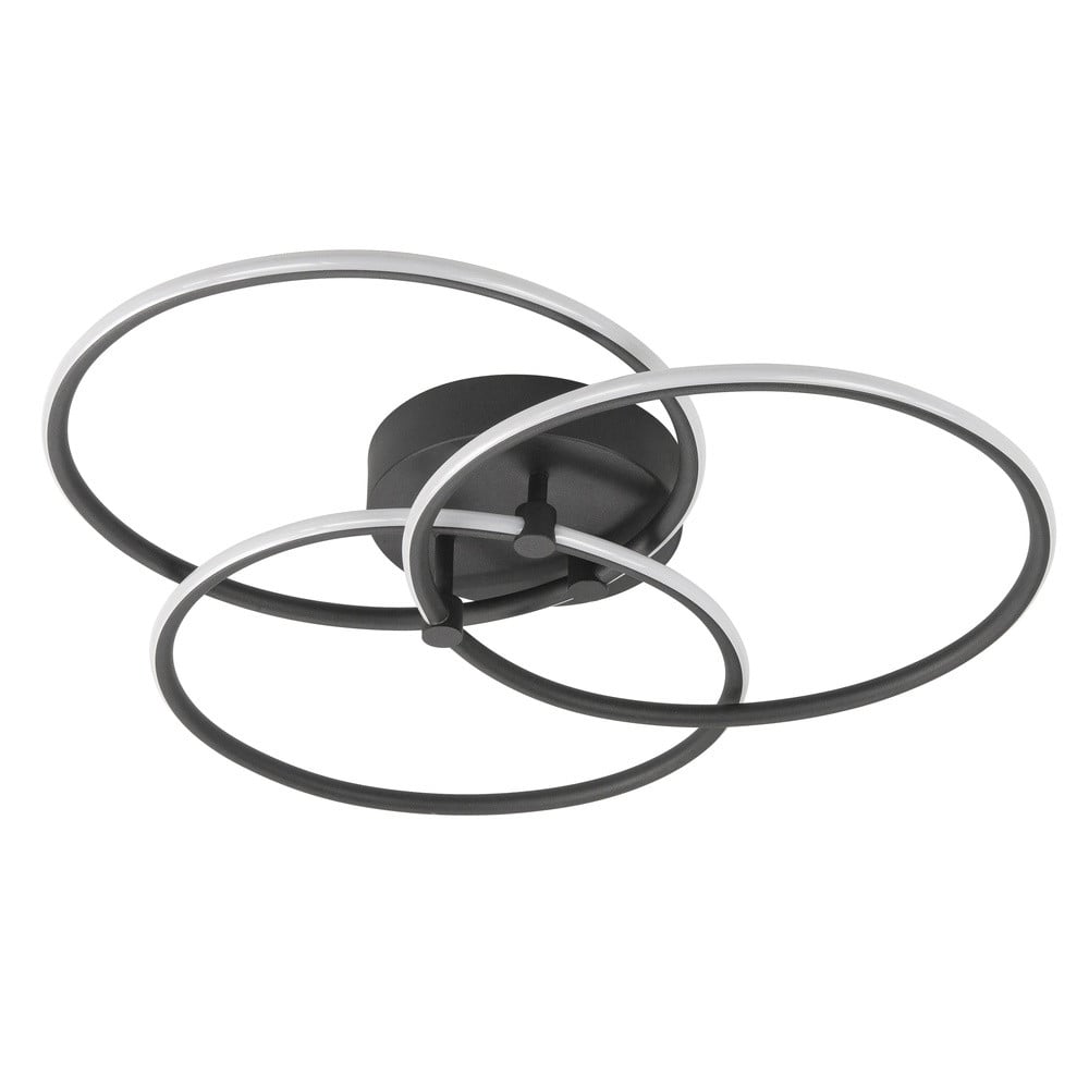 Highlight Circles design plafondlamp zwart Ø 49 cm