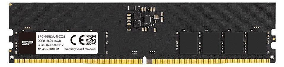 Silicon Power DDR5 5600 CL46 16 GB RAM Geheugen SP016GBLVU560F02