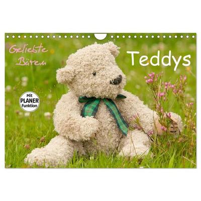 Geliebte Bären - Teddys (Wandkalender 2027 DIN A4 quer), CALVENDO Monatskalender