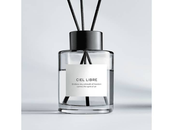 Parfum d'ambiance PURE POETRY Ciel Libre Gris/Gris foncé Polyester 6 x 20 x 6cm