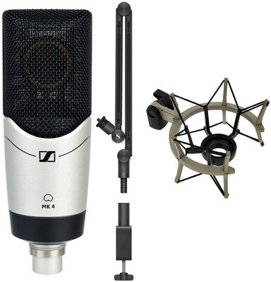 Sennheiser MK4 Recording Desk Bundle Noir