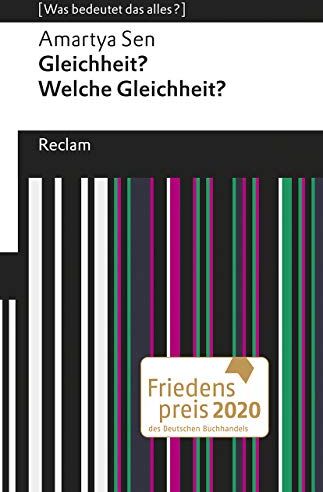 Amartya Sen - Gleichheit? Welche Gleichheit?: [Was bedeutet das alles?] - Preis vom 09.10.2026 07:28:09 h