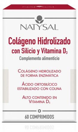 Natysal Collagen With Silicon And Vitamin d3 60 Comp