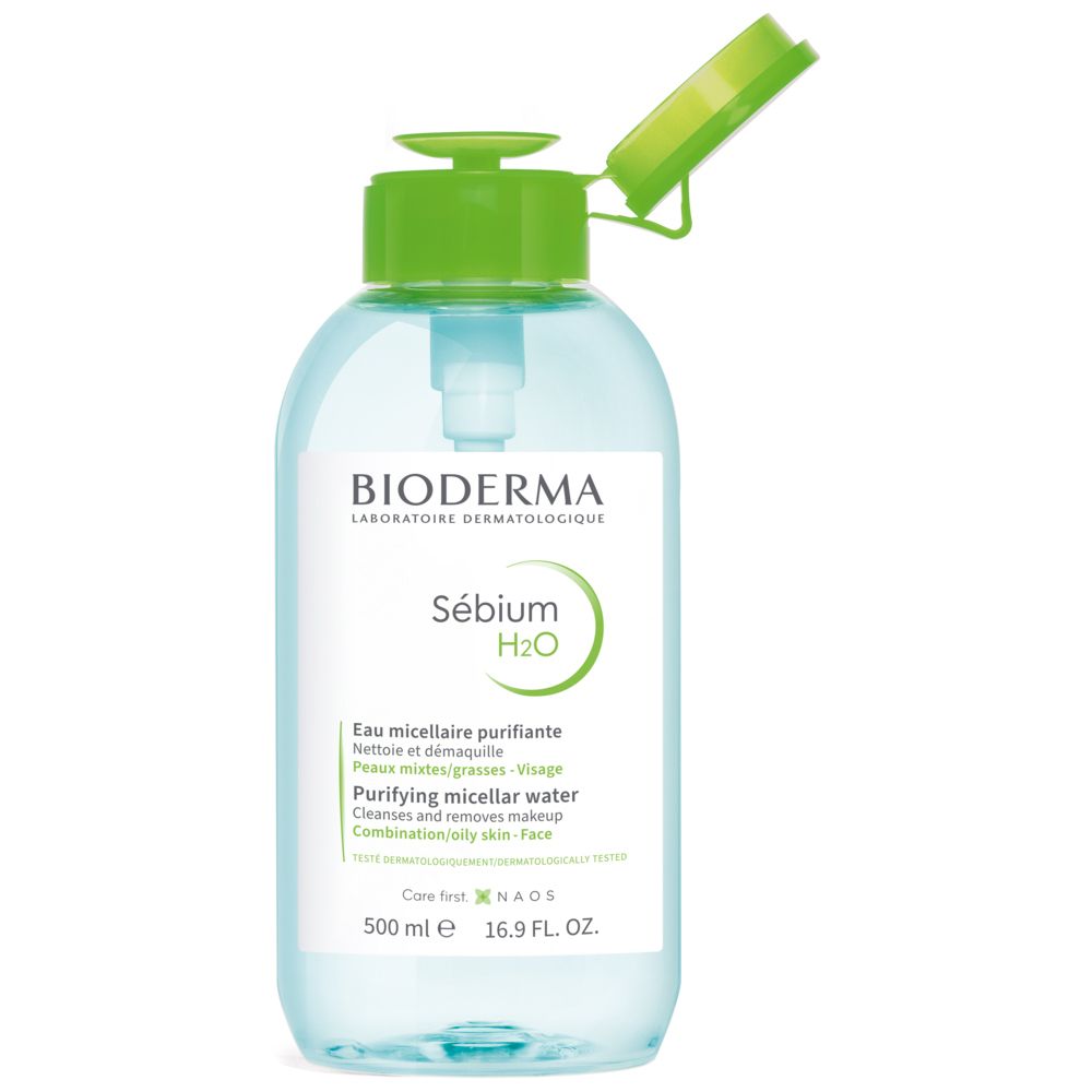 Bioderma Sebium H2O Reinigungslösung Pump 500 ml Lösung