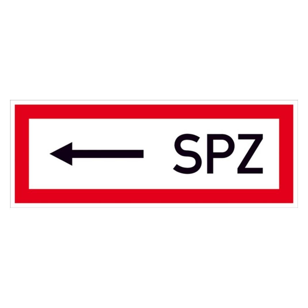 SafetyMarking Hinweisschild für die Feuerwehr SPZ 29. (11.2528)
