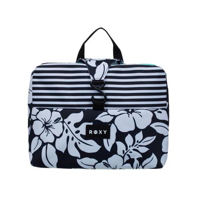 Reisetasche ROXY "Cute Plane", Damen, schwarz-weiß (anthrazit the moe), Obermaterial: 100% Polyester., Taschen Reisetasche