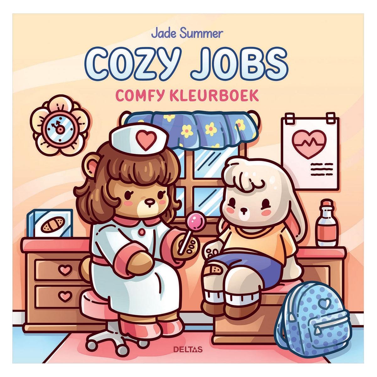 Deltas Gemütliche Jobs - Malbuch für gemütliches Ausmalen - Jade Summer (77227191)