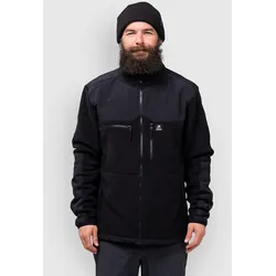 Jones Snowboards Base Camp Rec Fleecejacke stealth black Gr. M