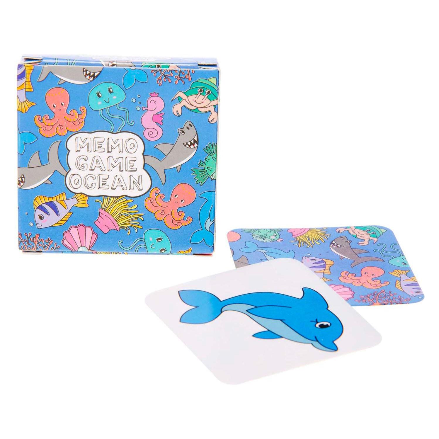 Duckiez Mini-Memospiel Meerestiere, 28 Karten (60690101)