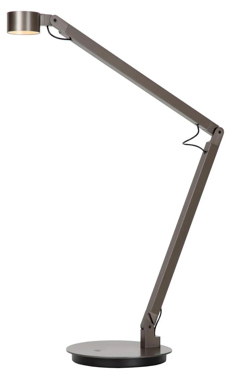 Lucide Ogden Bureaulamp - LED - Dimbaar - Grijs - Metaal