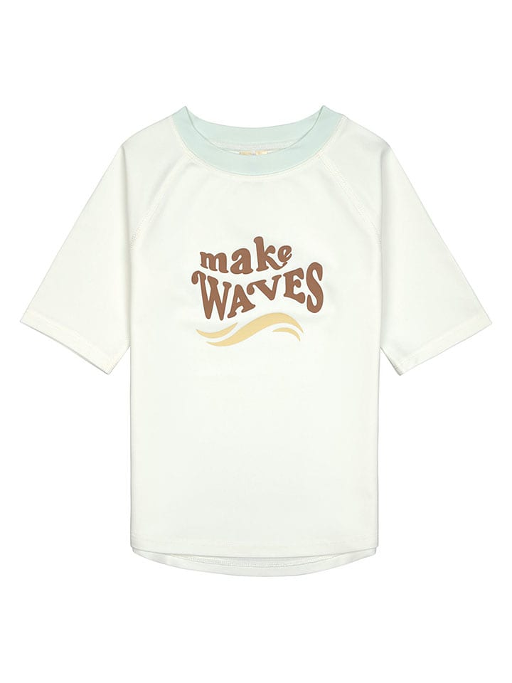 Lässig Badeshirt in Creme - 86