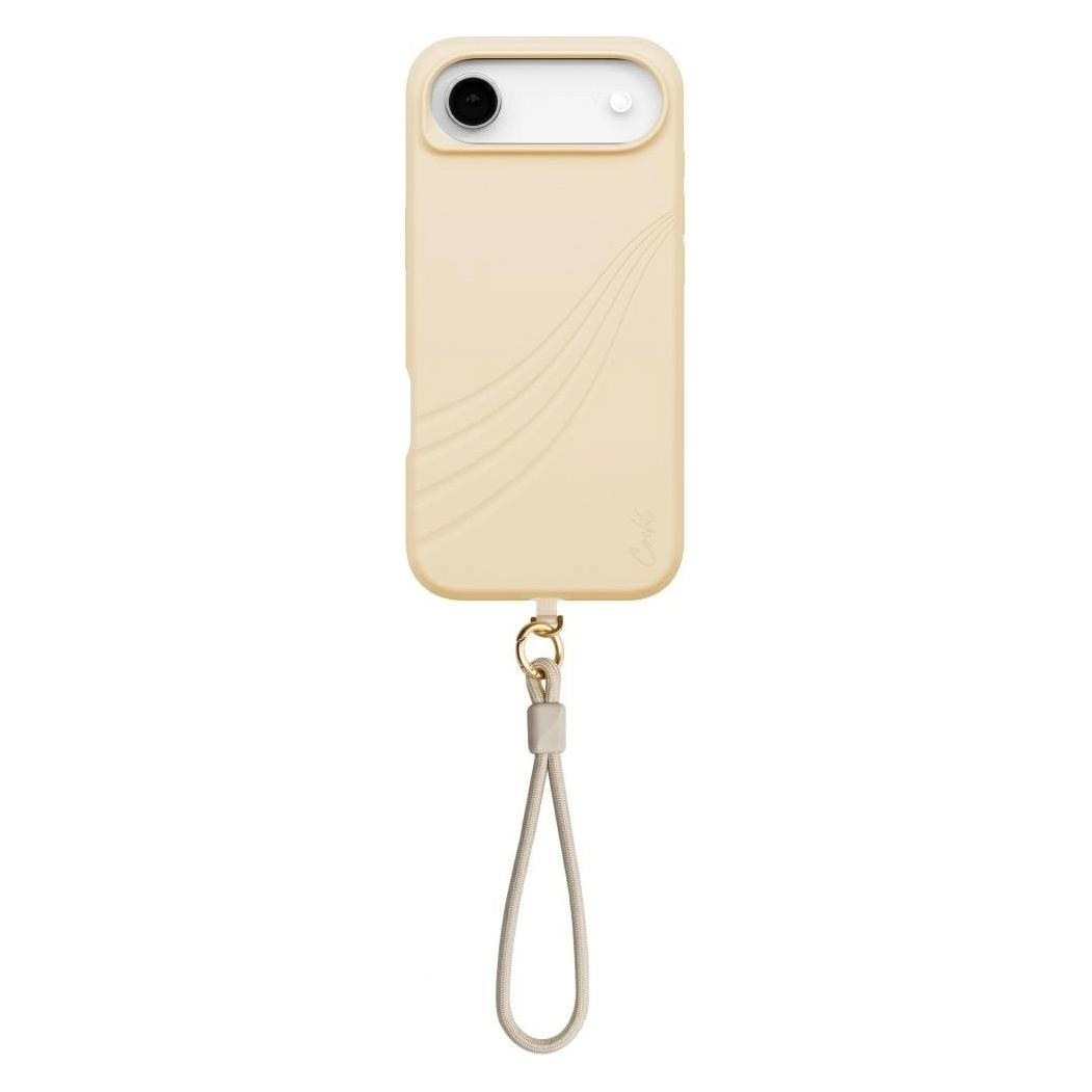 Uniq Coehl Serina Case for iPhone Air Magnetic Charging Beige (Apple iPhone Air) (UNIQ-IP6.6(2025)-SERMMSND)