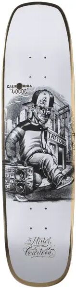 Skateboard Deck California Locos X Mister Cartoon Street (8" - Beat Box)