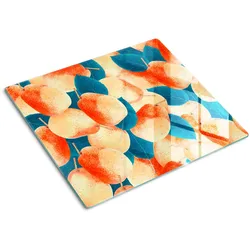 GLASPLATTE 60x52 cm Birnen