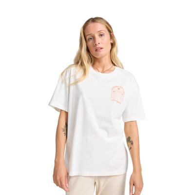 T-Shirt BILLABONG "Always Looking", Damen, Gr. M, weiß, Obermaterial: 100% Baumwolle., Shirts T-Shirt