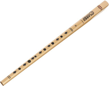 Clarke Tinwhistle Original D Gold Gold mit schwarzen Akzenten
