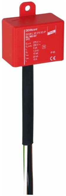 DEHN Parafoudre Type 2 DEHNcord 3P DCOR L 275 SO IP ; Dehn & Söhne (900447)