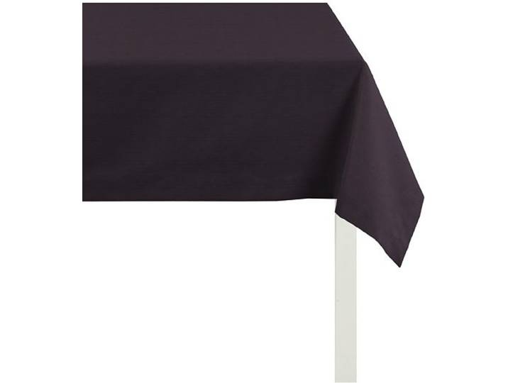 Tischdecke APELT 4362 Rips - UNI Gr. 1, schwarz, Ø:170cm, Baumwolle, Polyester, Tischdecken, Tischdecke, Wasser- und Schmutzabweisend