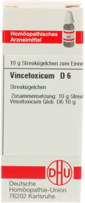 DHU-Arzneimittel GmbH & Co. KG VINCETOXICUM D 6 Globuli 10 g 07460609