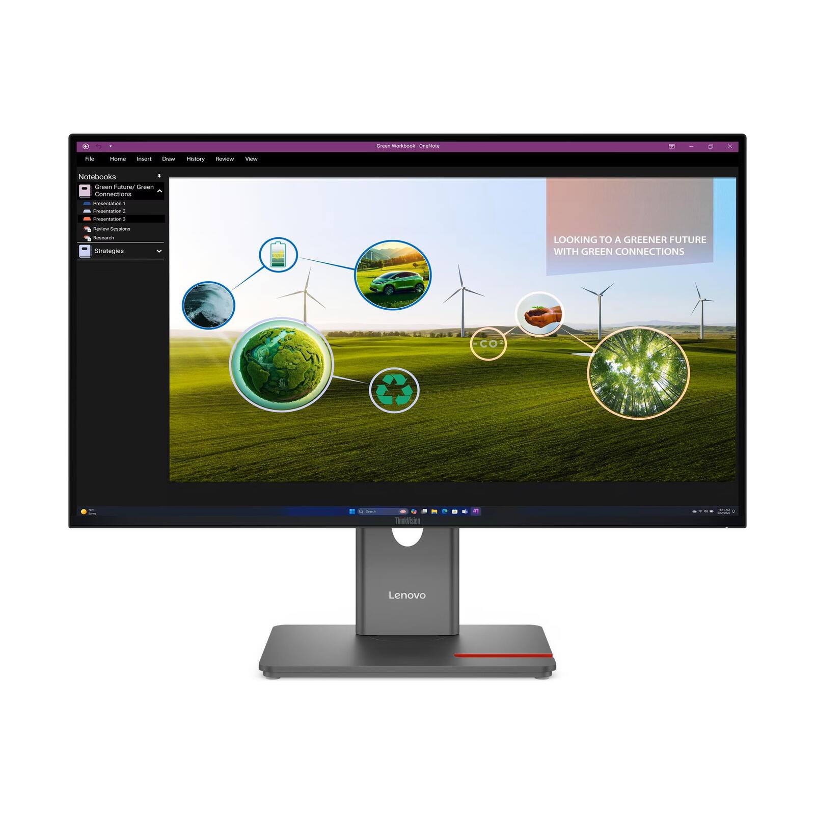 Lenovo ThinkVision P27Q-40 QHD IPS Display 68,6 cm (27") 64A7GAT6EU