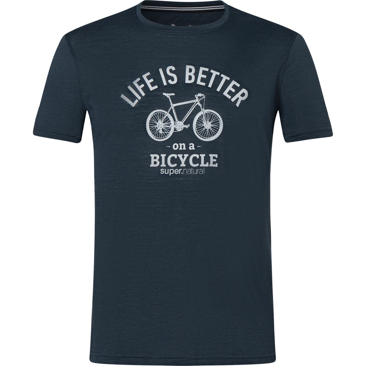 Super.Natural M Better Bike Tee blueberry/vapor grey (X05) XXL SNMP01015X05XXL