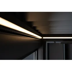 Biohort LED-Beleuchtung, warmweiß für Pergola Gr. 3,5x3 / 4x3