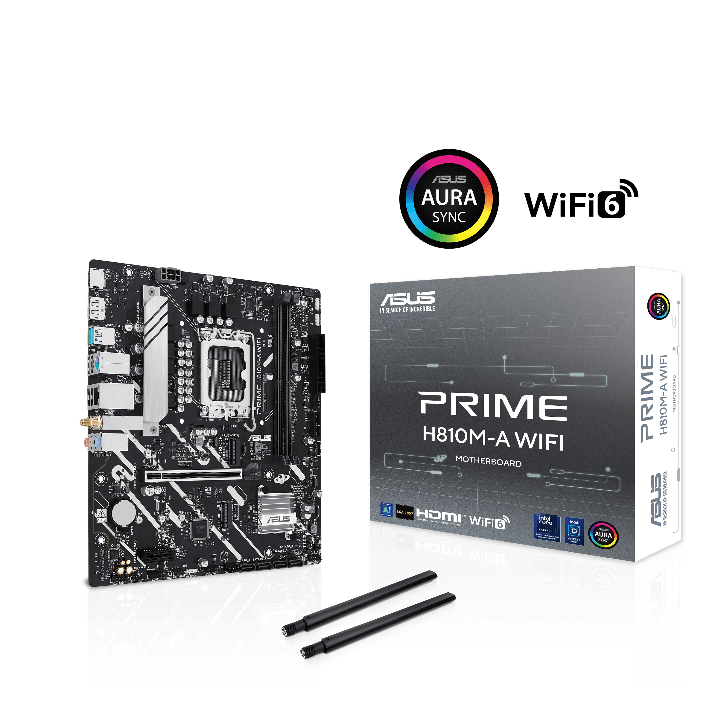 ASUS PRIME H810M-A WIFI Micro-ATX Mainboard - Sockel 1851