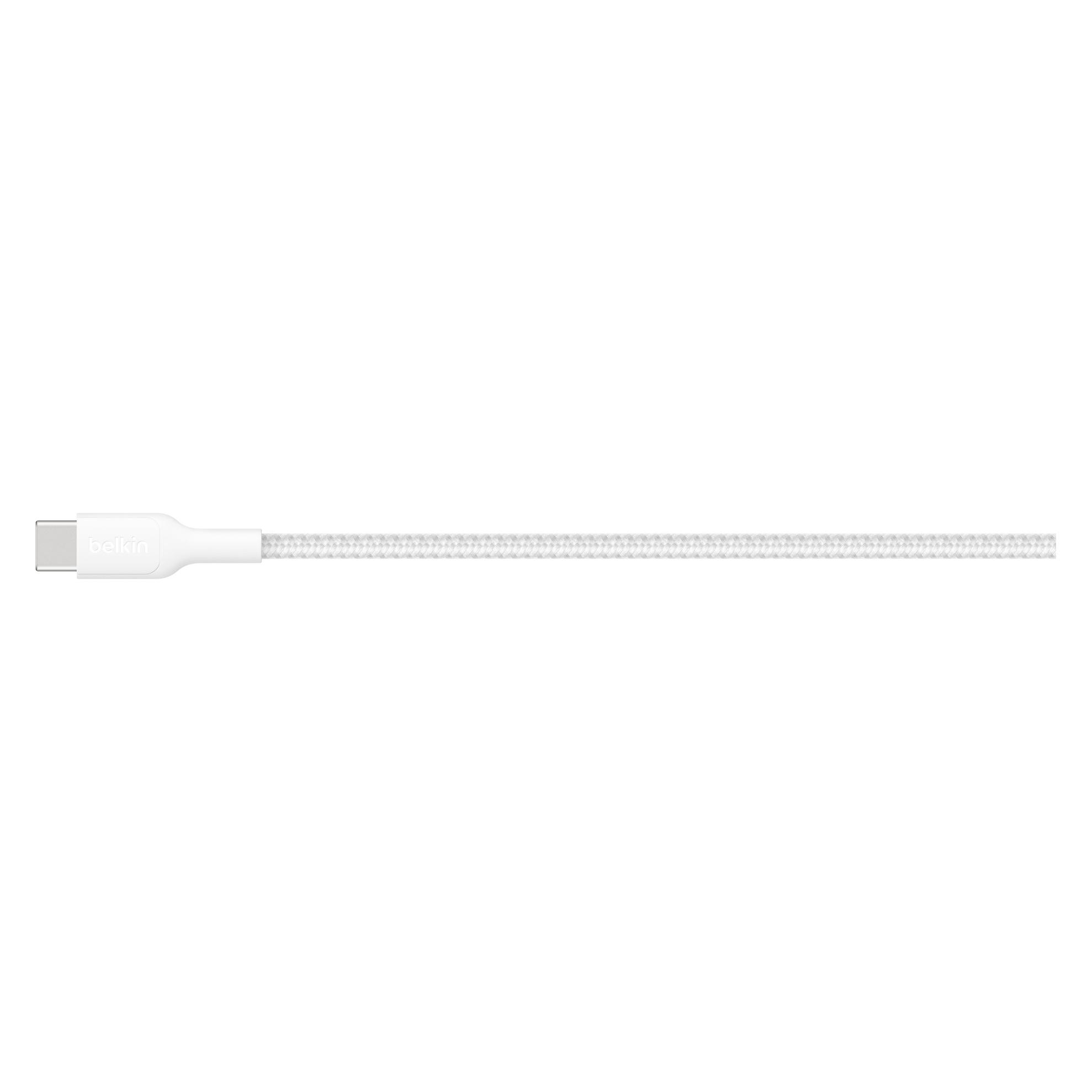 Belkin Boostcharge Geflochtenes USB-C (2 m, USB 2.0, 15 W) (CAB022HQ2MWH)