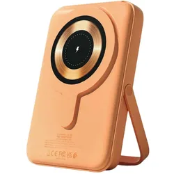 Urban Factory WIFI MAGNEE POWERBANK 10.000MAH APRICO (10000 mAh, 15 W), Powerbank, Orange