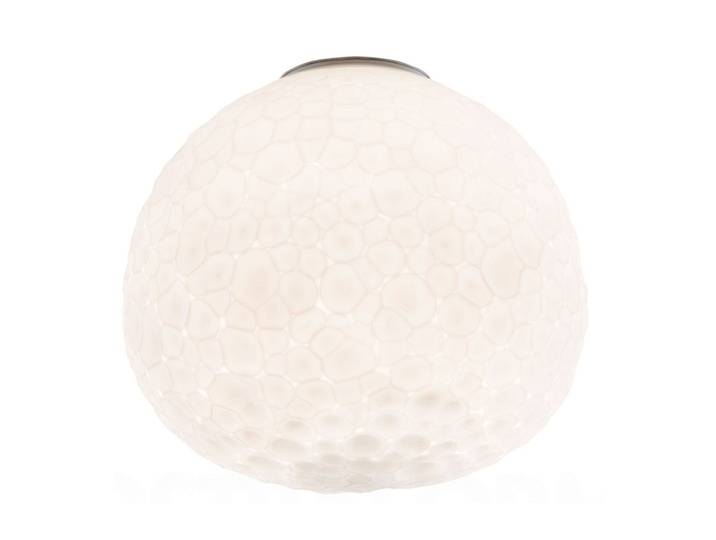ARTEMIDE lampe au plafond plafonnier ou lampe murale applique METEORITE (Ø 48 cm - Verre soufflé, technopolymère)