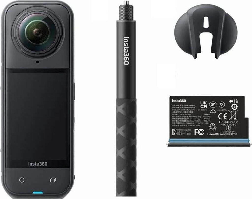 Insta360 X5 Starter Bundel Actiecamera - Zwart