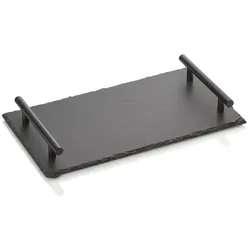 WAS Germany GN Naturschieferplatte mit Griffen 1/2 SLATE LINE, Naturschiefer