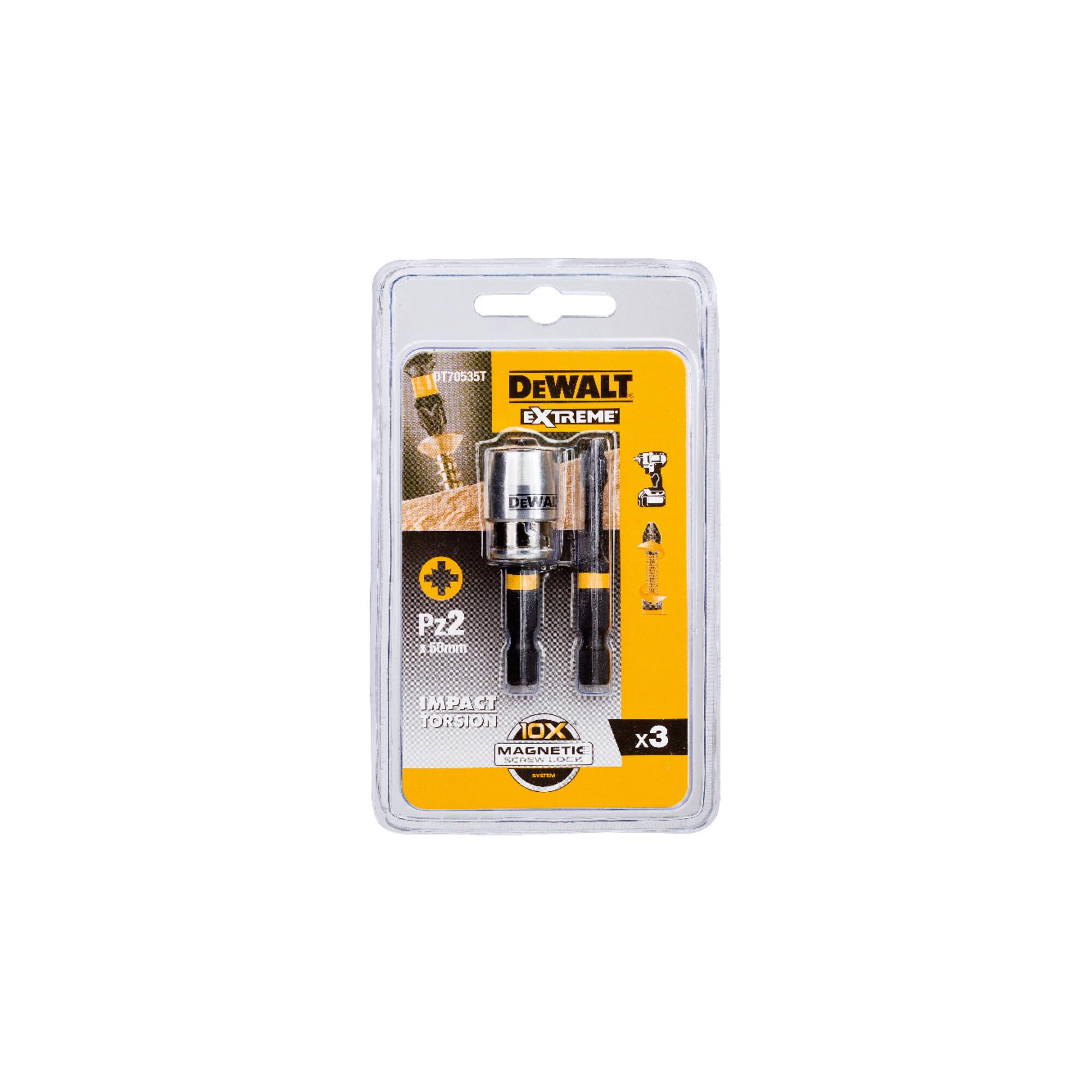 DEWALT Bit-Set schlagfest Pz2 50mm (DT70535T-QZ)