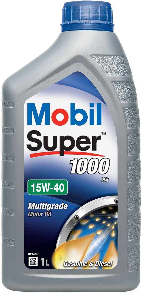 Moottoriöljy Mobil 157306 1000 X1 15w40 1l