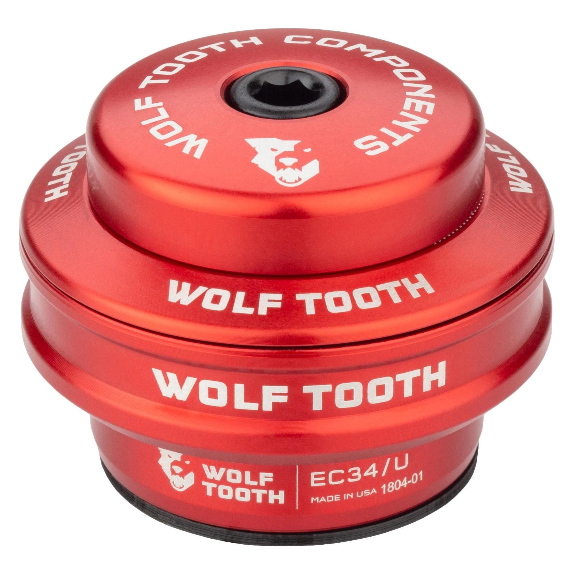 Wolf Tooth Performance Steuersatz Oberteil, 1 1/8", EC34/28.6/H16, short, red (33127014)