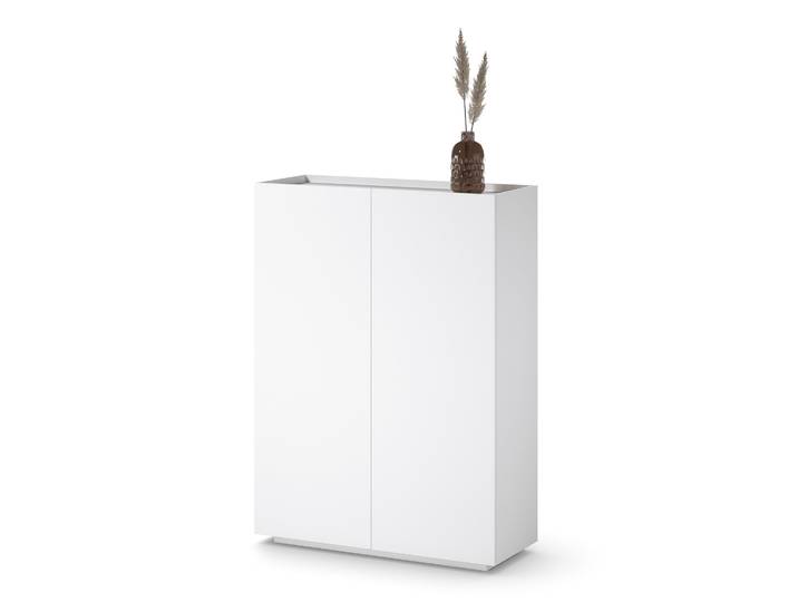 Tchibo - Highboard - 107x42x146cm - weiß -