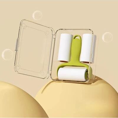 Happy Pet Pantry Portable Mini Pet Hair Remover Lint Roller High Adhesion Sticky Cleaner For Clothes, Car & Travel lint Roller