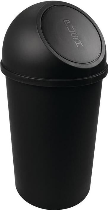 Helit Abfalleimer met push-inwerpklap, 25 liter