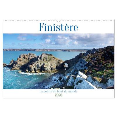 FINISTERE La pointe du bout du monde (Calendrier mural 2026 DIN A3 vertical), CALVENDO calendrier mensuel