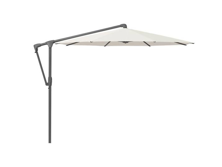 Glatz Ampelschirm, Beige, höhenverstellbar, Sonnenschutz, Sonnenschirme