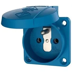 Mennekes 11111 Schutzkontakt-Anbaudose, 16A2p+E 230V BL