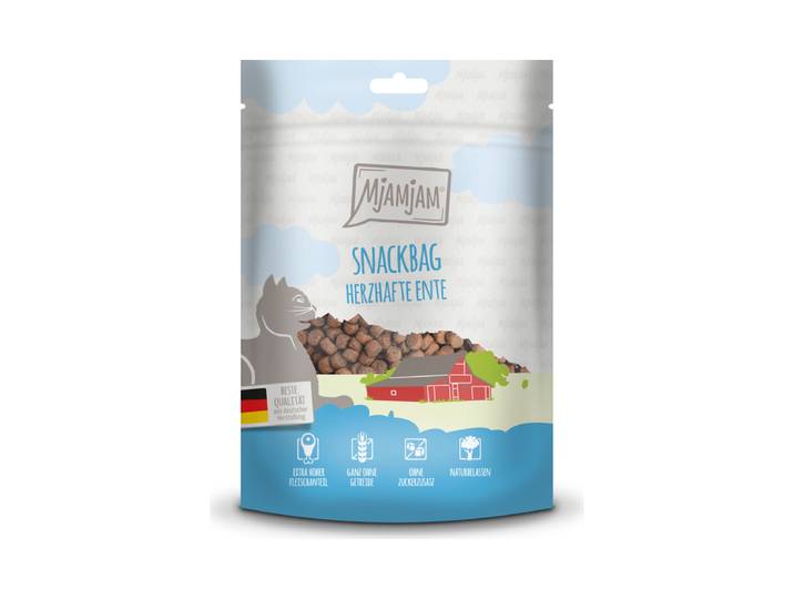 MjAMjAM Friandises pour chat au canard 125 g