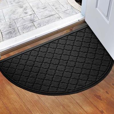 Bungalow Dba Matterly Cordova Slice Mat 39 x 24, 39 x 24, Charcoal